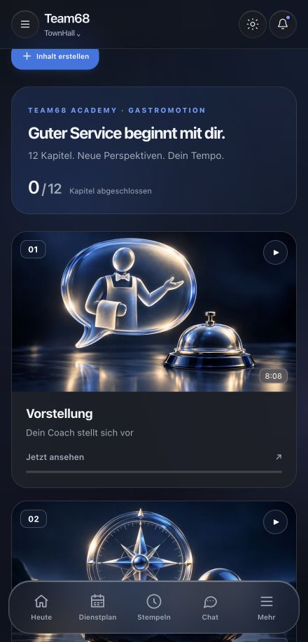 Originalansicht SchichtPilot: Academy & Lernen